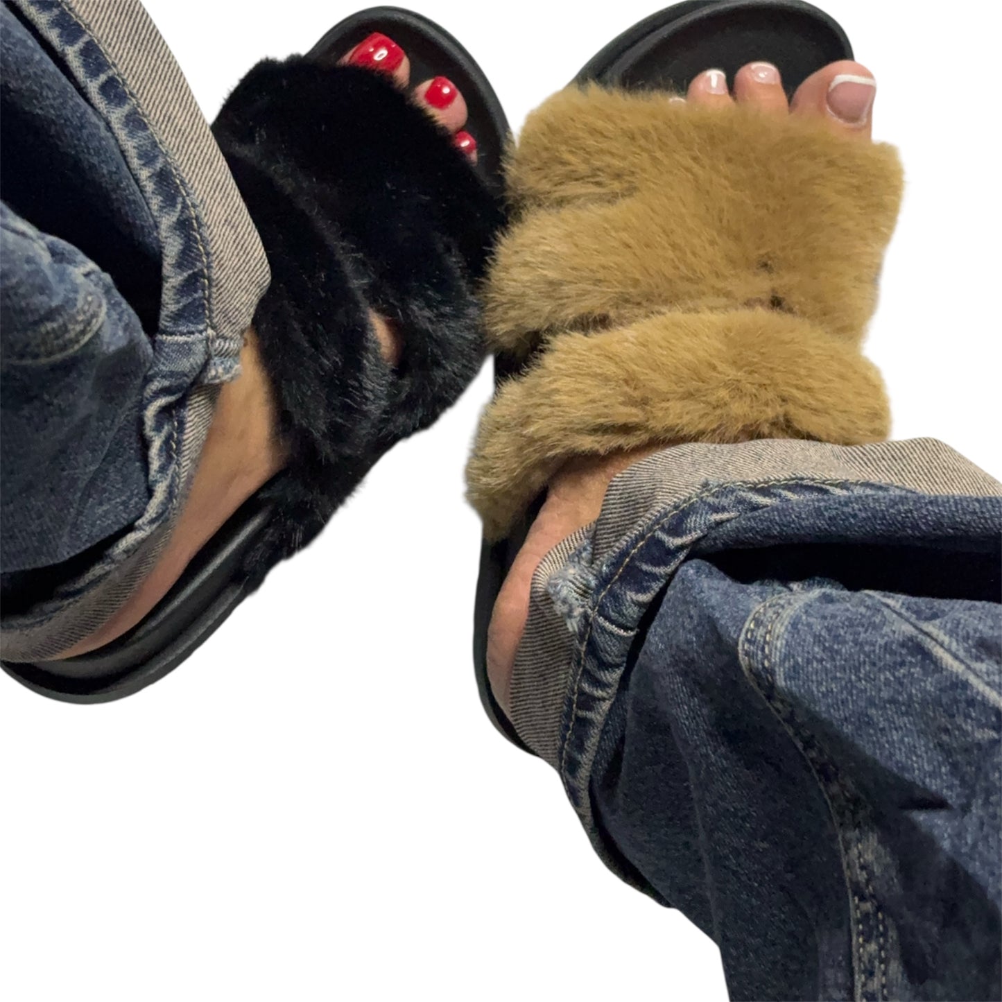 CIABATTINE MOD.HERMES PELUCHE