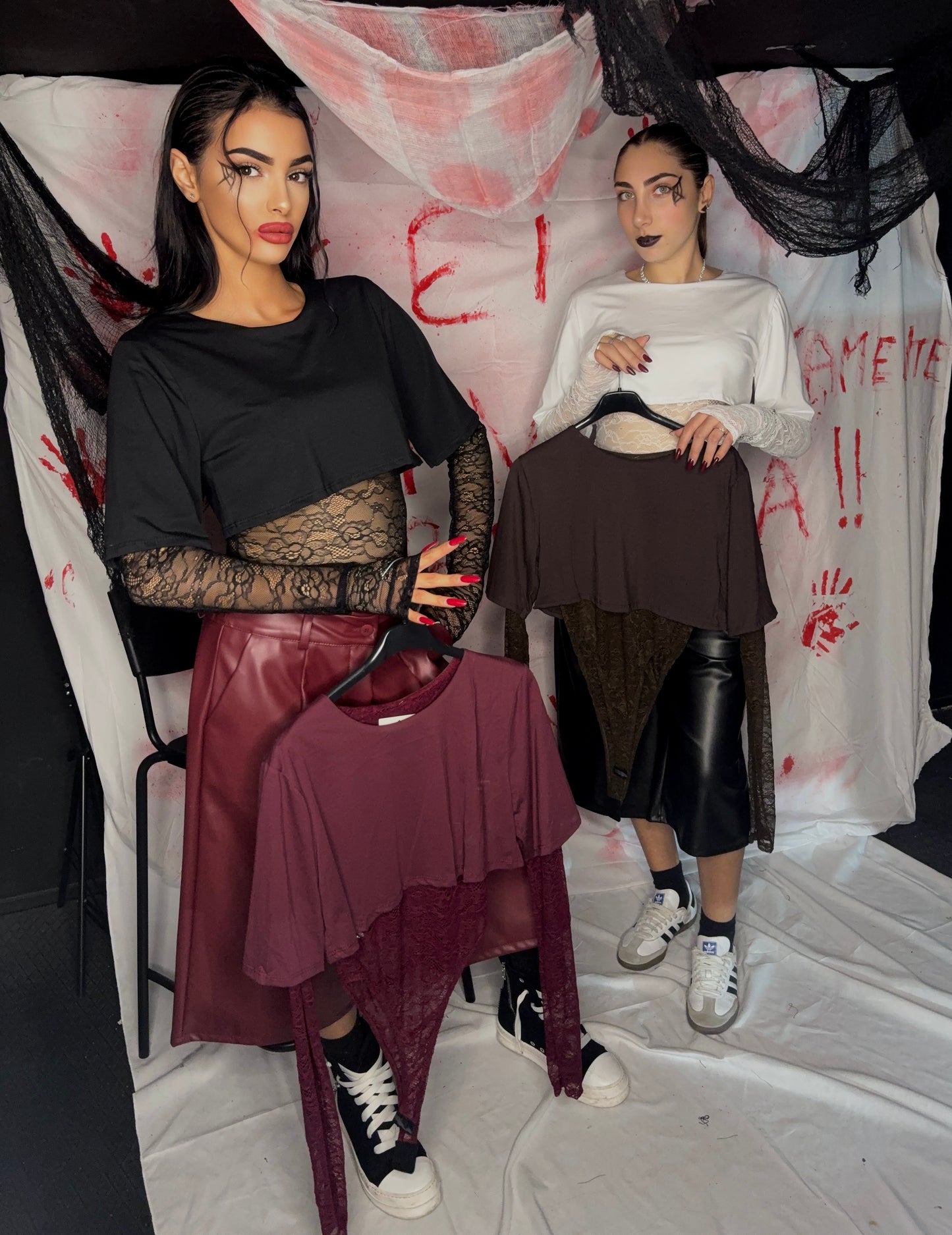 T-SHIRT IN PIZZO 🎃