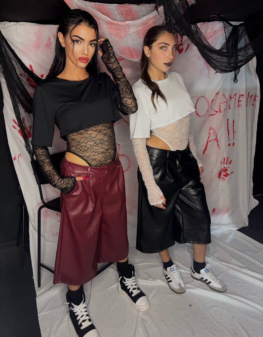 BERMUDA IN PELLE 🎃