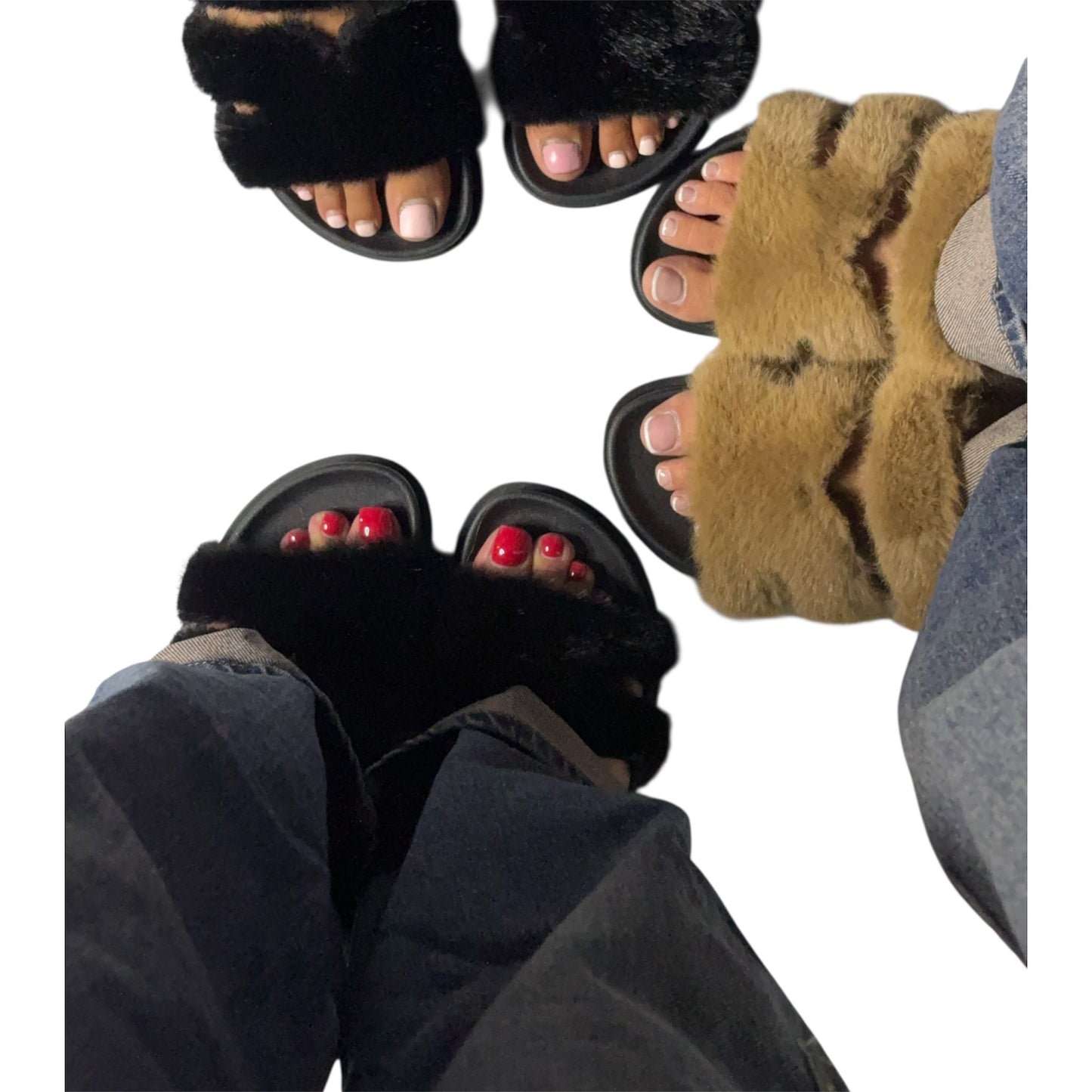 CIABATTINE MOD.HERMES PELUCHE